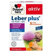 DOPPEL HERZ LEBER PLUS kapsule sa holinom i cinkom, Za normalnu funkciju jetre i metabolizma lipida