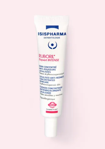 ISISPHARMA Ruboril Expert Intense kremasti gel 15ml, Djeluje na crvenilo, učinkovito smanjuje lokalno crvenilo i osvjetljava male vidljive žile