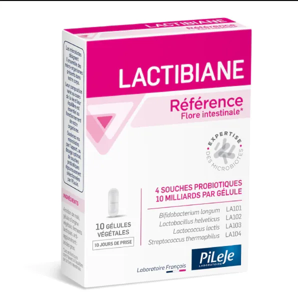Lactibiane Flore intestinale 10 biljnih kapsula, Za ravnotežu crijevne flore