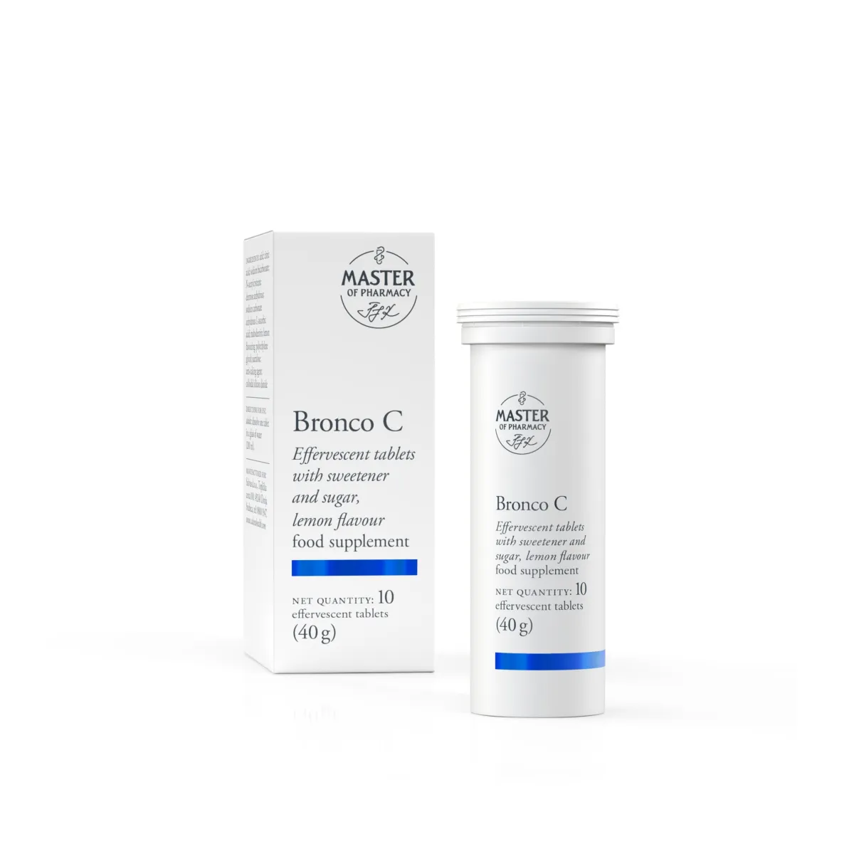 MASTER OF PHARMACY BRONCO C ŠUMEĆE TABLETE(10 TABLETA) OKUS LIMUNA