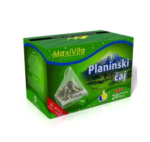 MAXIVITA Planinski čaj a 20 piramida filter vrećice