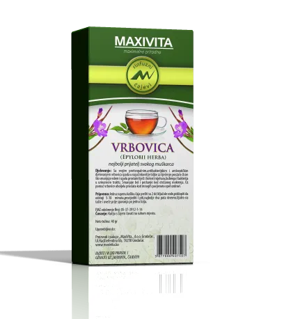 MAXIVITA VRBOVICA čaj 40g, Kod problema sa prostatom