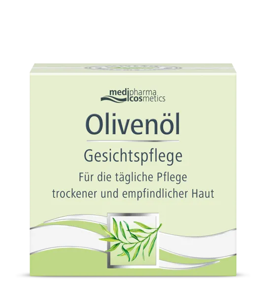 MEDIPHARMA COSMETICS Olivenöl dnevna njega lica 50 ml – S maslinovim uljem