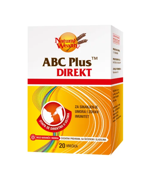 NATURAL WEALTH ABC PLUS DIREKT a20 vrećica, Vitaminsko-mineralni dodatak prehrani