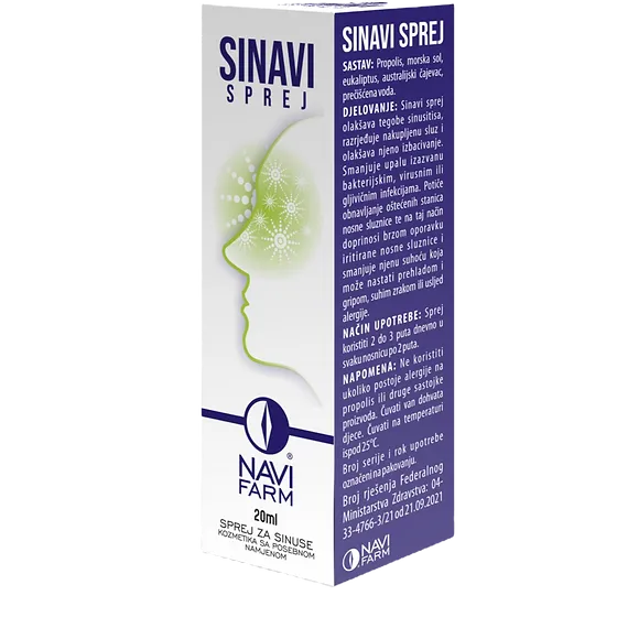 NAVIFARM Sinavi sprej 20ml
