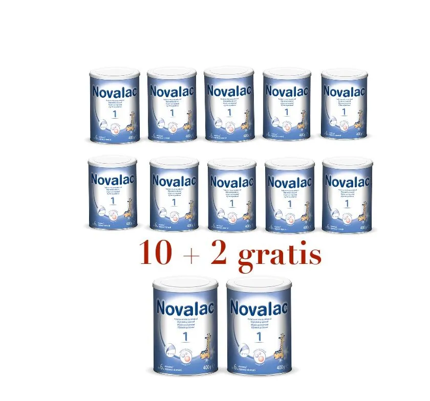 Novalac 1 hrana 10+2 gratis za 175,00