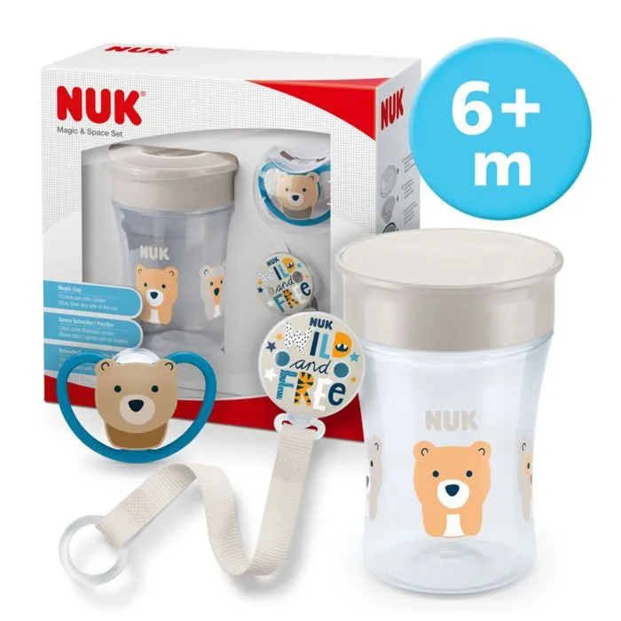 NUK Magic & Space set za 6+ mjeseci, Djevojčica/Dječak