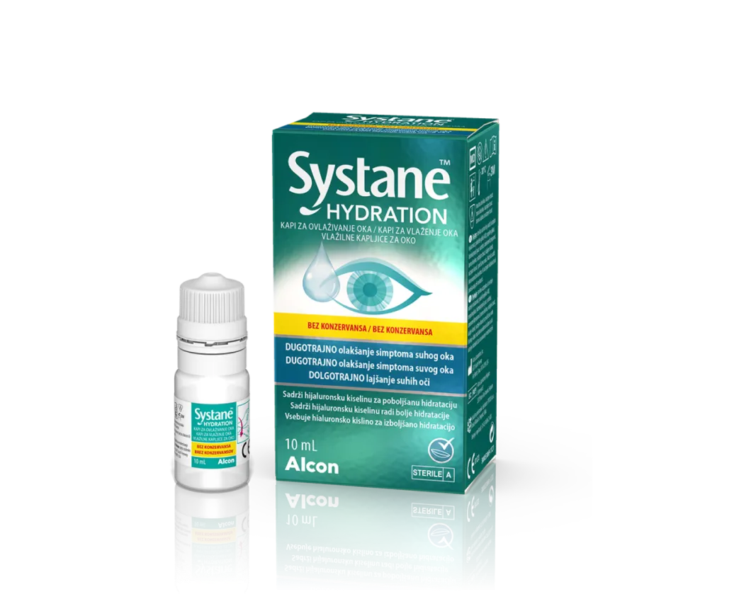 OUTLET PONUDA 21.02.2026  -50% Systane® Hydration bez konzervansa – umjetne suze, 10ml