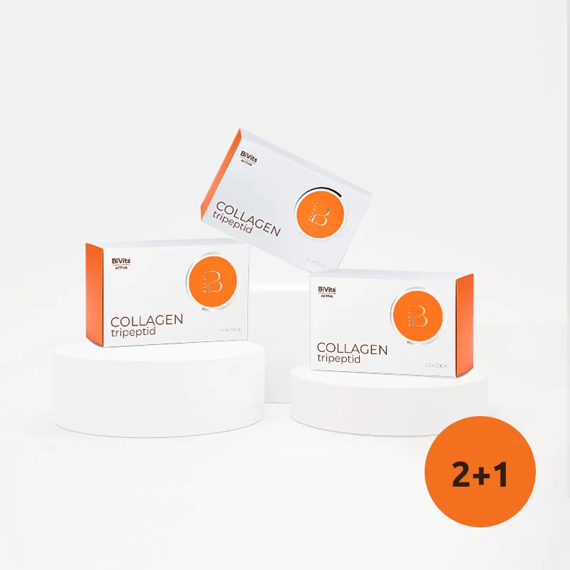 POSEBNA PONUDA: BIVITS COLLAGEN TRIPEPTID 2+1 GRATIS (60 KESICA)
