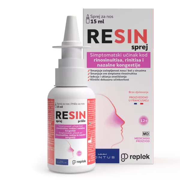 RESIN sprej 15ml za simptome rinosinuitisa