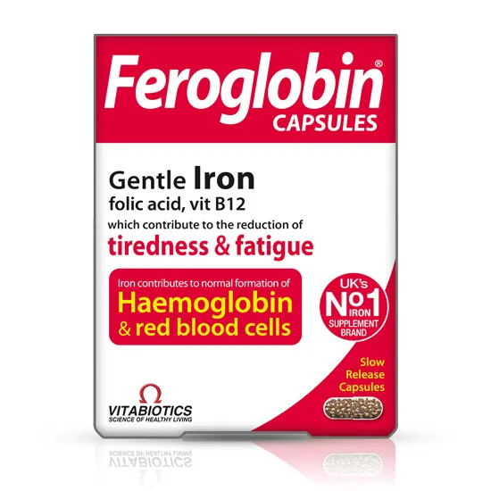 VITABIOTICS FEROGLOBIN kapsule a 30, Dodatak prehrani za dobru krvnu sliku