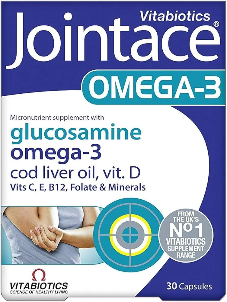 VITABIOTICS Jointace Omega-3 a30, Dodatak prehrani za održavanje hrskavice i kostiju