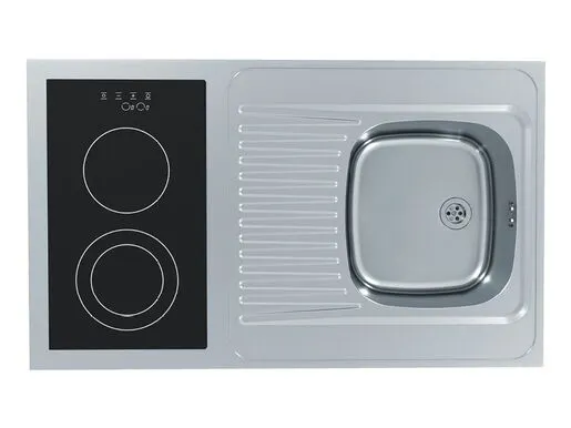 Alveus sudoper i ploča za kuhanje Combi Ceral 100 lijevi, 1000 × 600 mm, 1136494