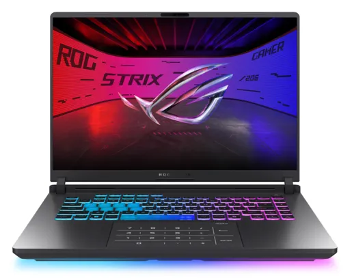 ASUS ROG Strix G16 G615LP-S5054, 16" 2,5K IPS 240Hz, Intel Core Ultra 9-275HX, 32GB RAM, 1TB SSD, RTX 5070 8GB, FreeDOS + ROG Ruksak, gaming laptop