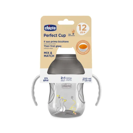 Chicco Čaša 360 PERFECT X, 12m+, Grey