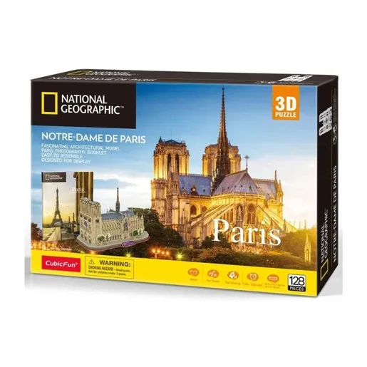 CubicFun 3D puzzle Notre Dame de Paris / CBF209865
