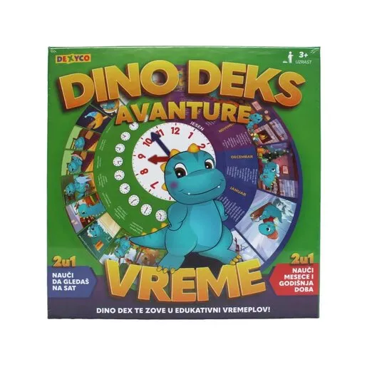 Dexyco PP22202 Dino Deks društvena igra