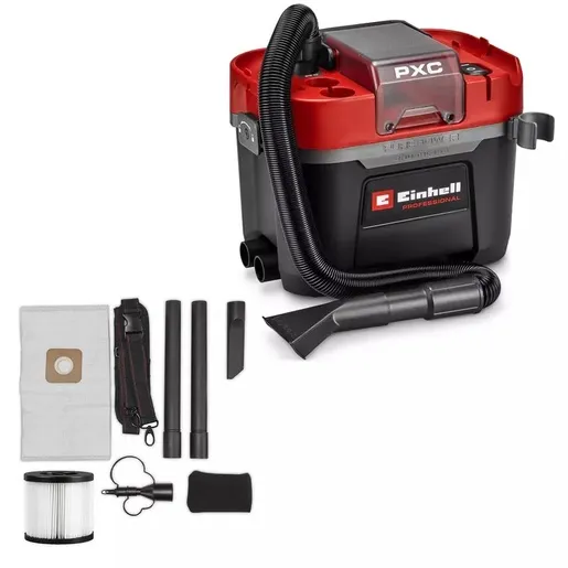 EINHELL Professional akumulatorski suho/mokro usisavač TP-VC 18/10 Li BL L-Solo