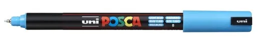 Flomaster marker Uni PC-1mr Posca light blue