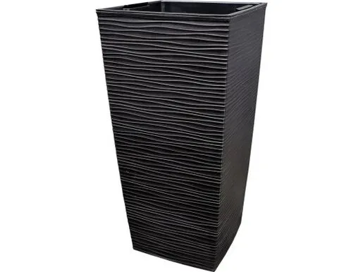 Gardino saksija Finesa 25 × 25 × 46,5 cm, antracit