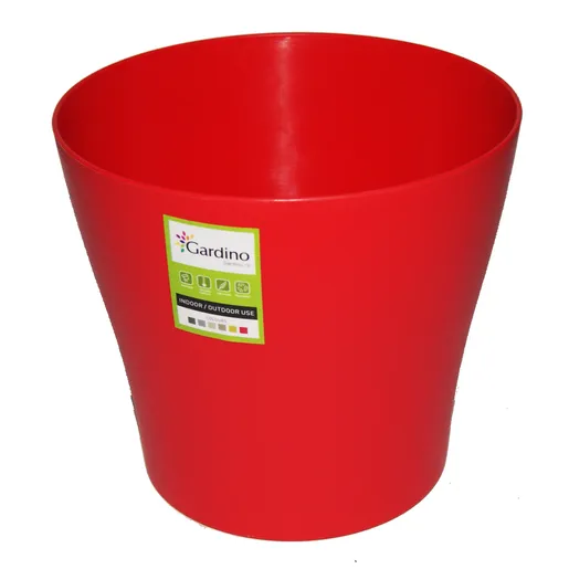Gardino saksija LIEGI 16 cm, crvena