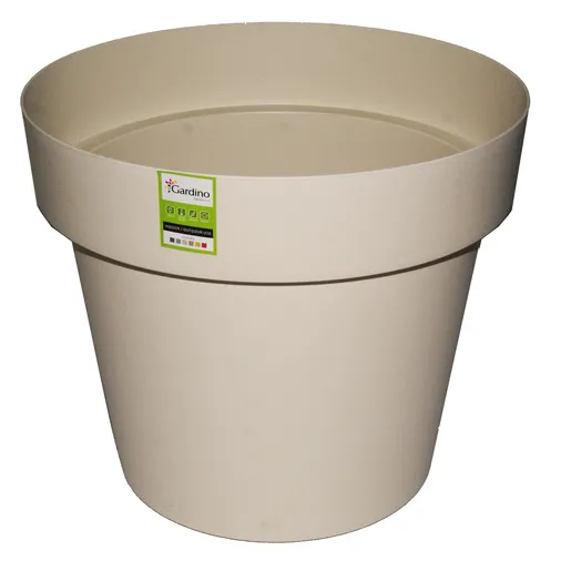 Gardino saksija Melrose 35 cm, 18 l, bež