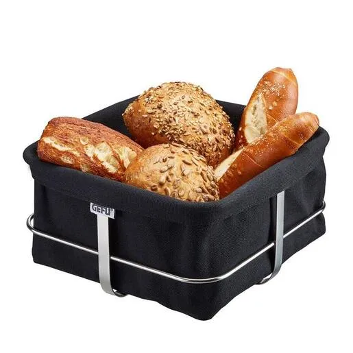 GEFU košara za hljeb crna BRUNCH / 33670