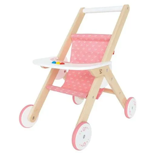 Hape drvena kolica za lutke