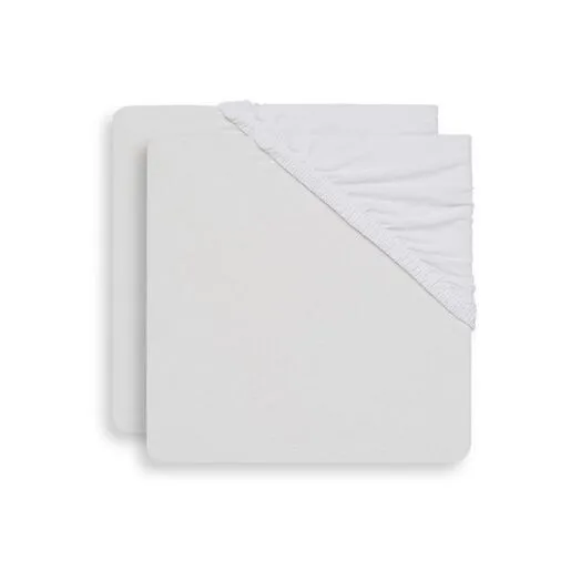 Jollein navlaka za madrac White 2 komada, 120 × 60 cm