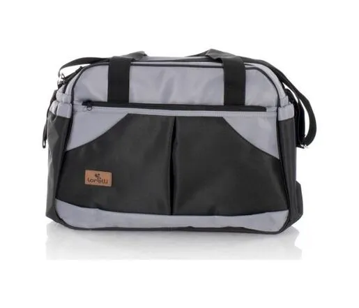 LORELLI torba za mame Sandra sa podlogom za prematanje Black & Grey