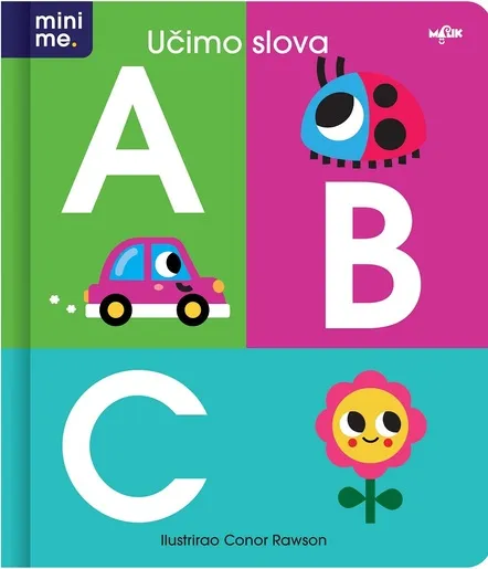 Mini me - Učimo slova - edukativna knjiga za djecu