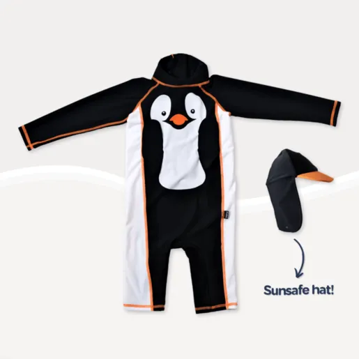 My Little Swimsuit Kupaći – Pingvin - 18-24m