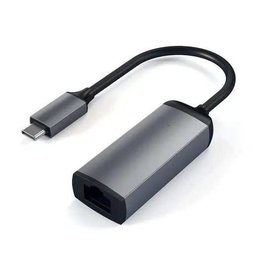 Satechi adapter Aluminium Type-C na Ethernet, sivi
