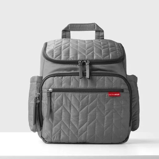 Skip Hop Forma torba-ruksak za pelene, siva