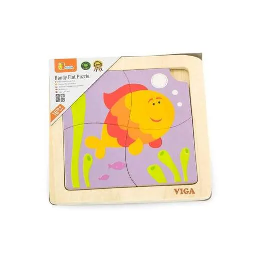 Viga 50144 Drvene puzzle Riba