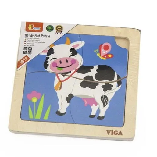 Viga 51313 Drvene puzzle Kravica