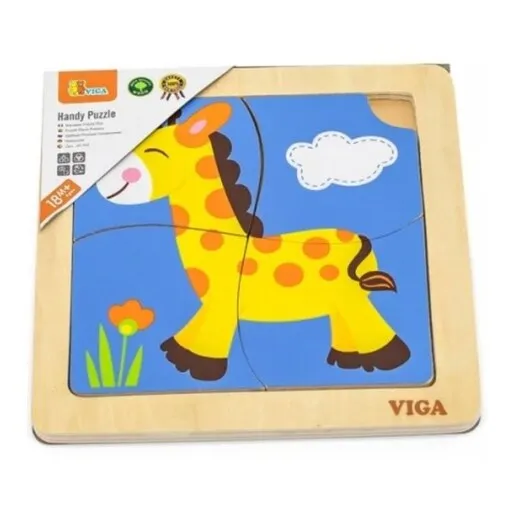Viga 51319 Drvene puzzle Žirafa