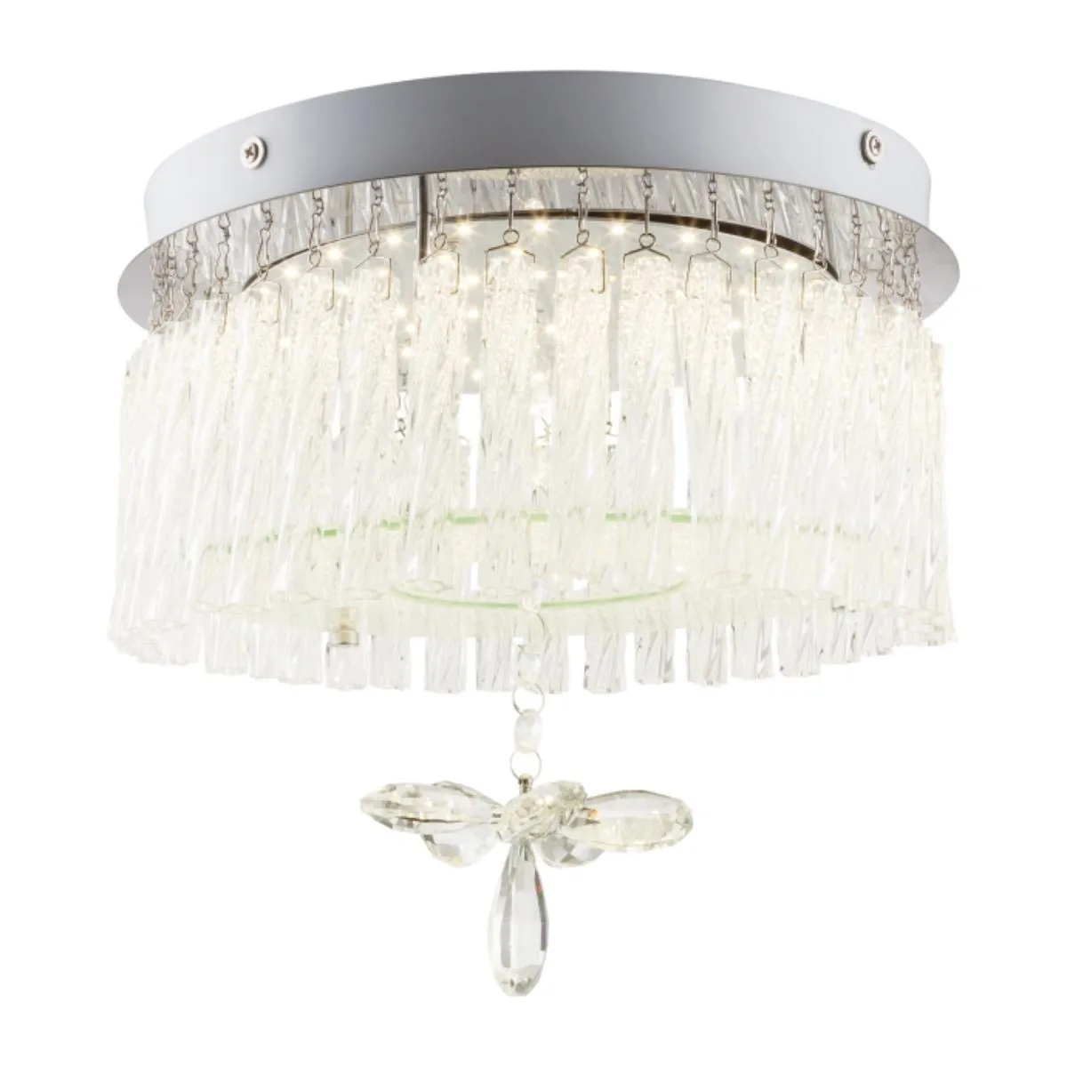 GLOBO Lampa plafon 68397-12 Chrom 1xLED