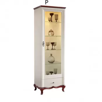 MT Milano vitrina MI-W1/2 P bijela