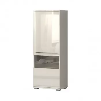 Vitrina Piano V60-1KS/PN-bež