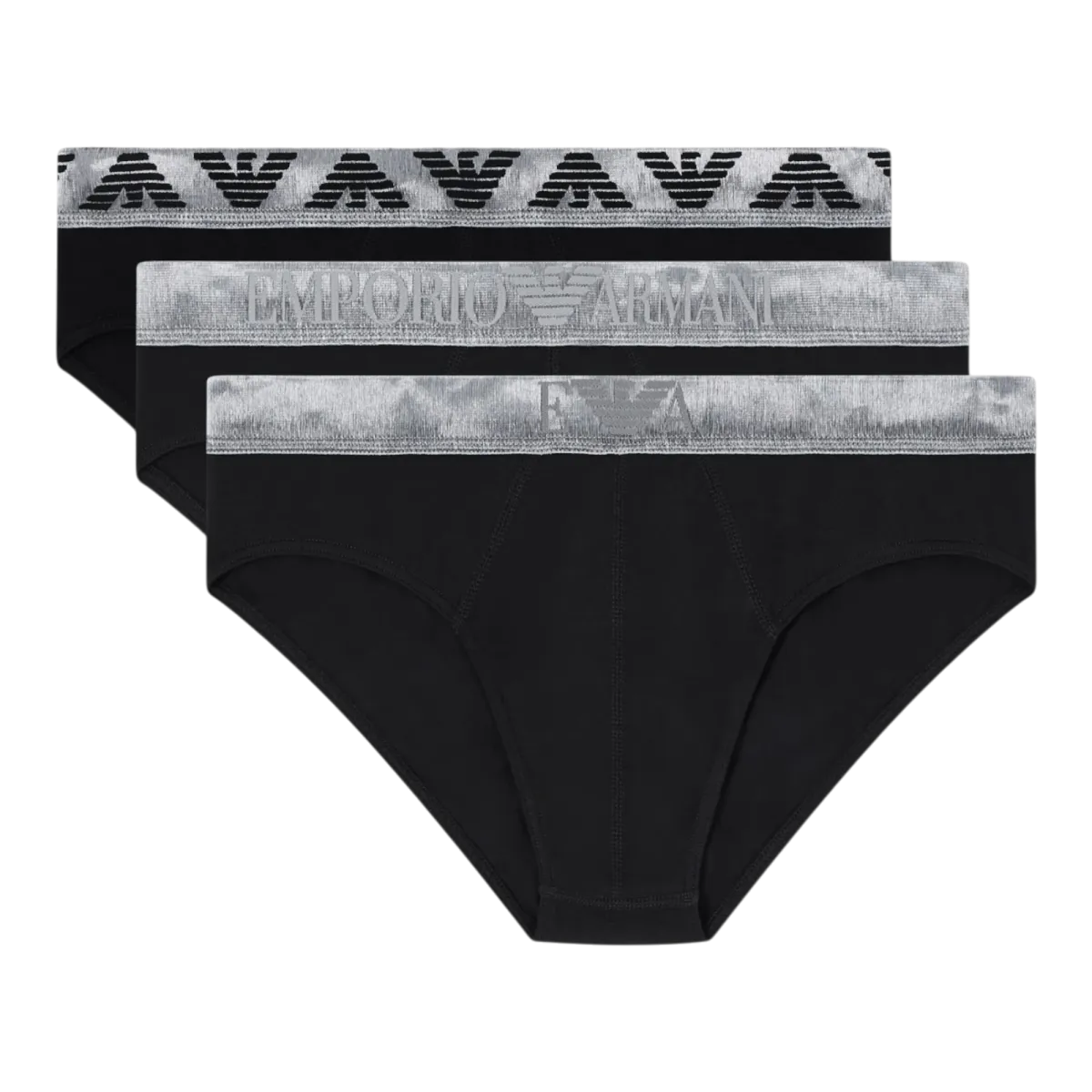 EMPORIO ARMANI MUŠKI VEŠ 3 PACK CRNA 50636