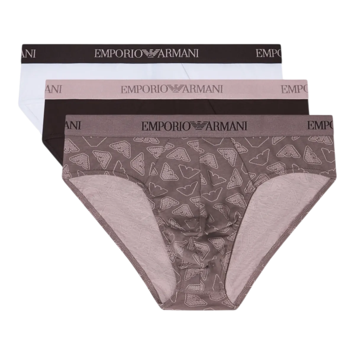 EMPORIO ARMANI MUŠKI VEŠ 3 PACK MULTICOLOR 50632