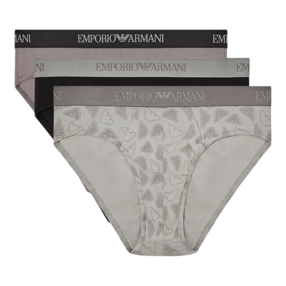 EMPORIO ARMANI MUŠKI VEŠ 3 PACK MULTICOLOR 50634