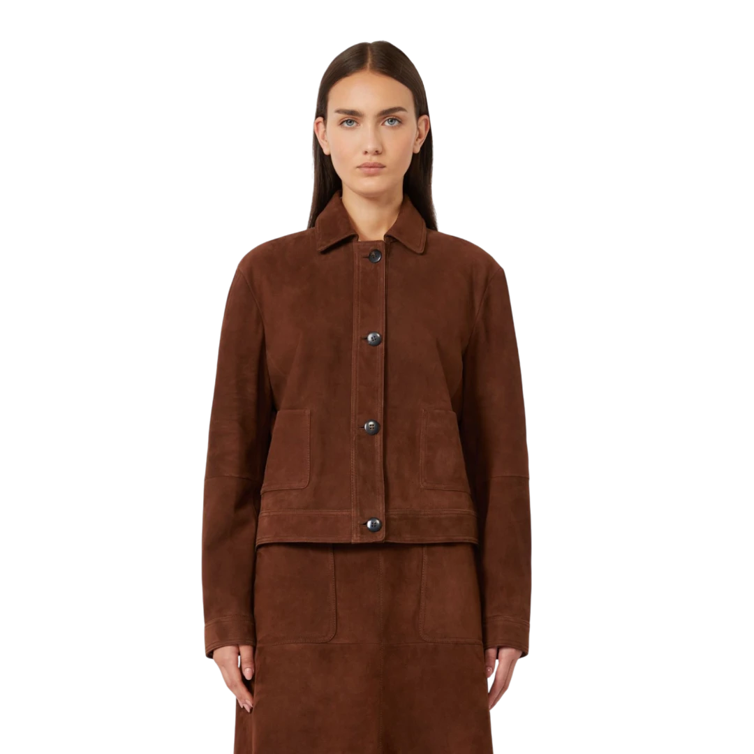 MAX MARA STUDIO ŽENSKA KOŽNA JAKNA  47232