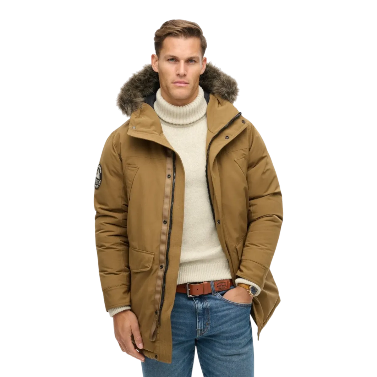 SUPERDRY MUŠKA JAKNA SMEĐA 52753
