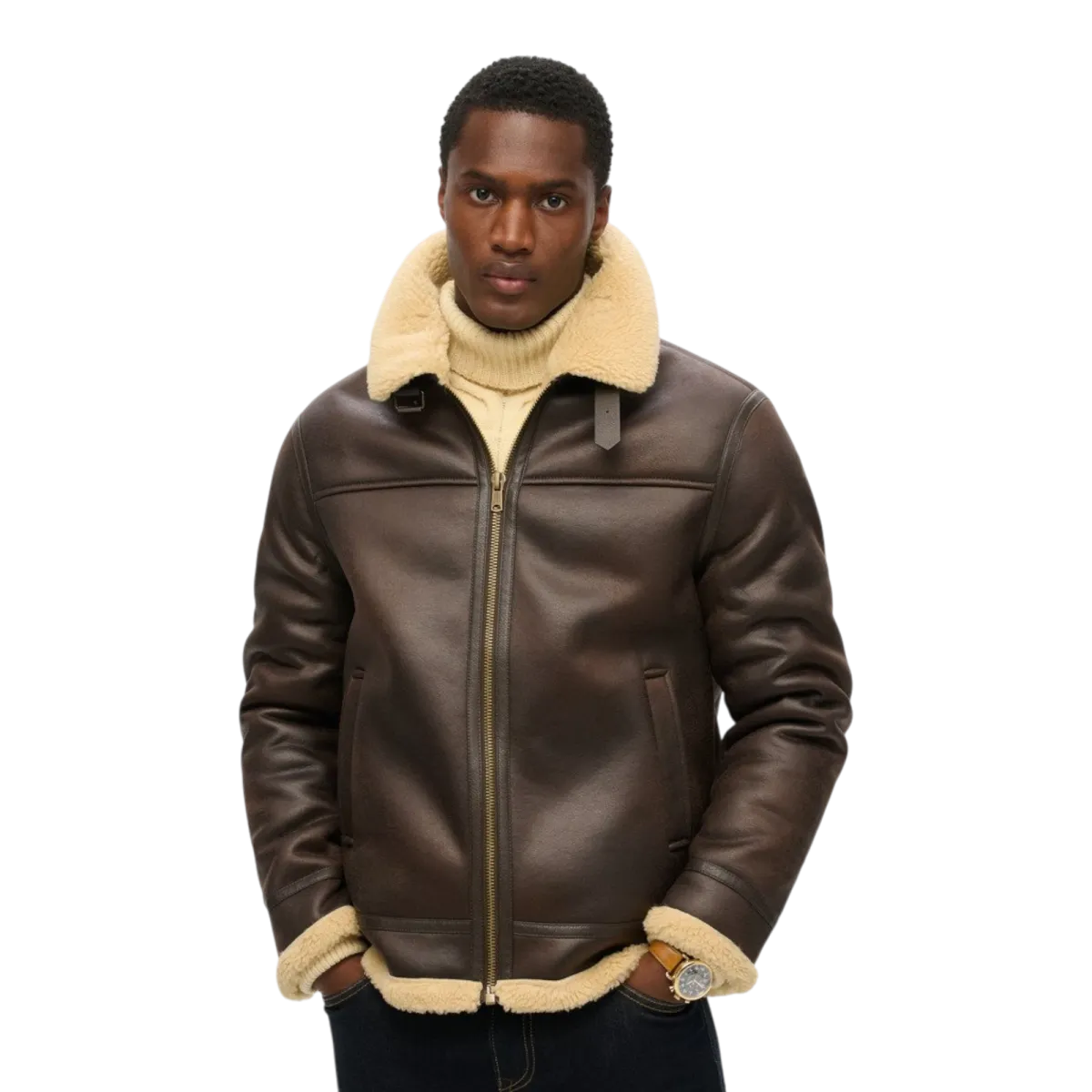 SUPERDRY MUŠKA JAKNA SMEĐA 52838