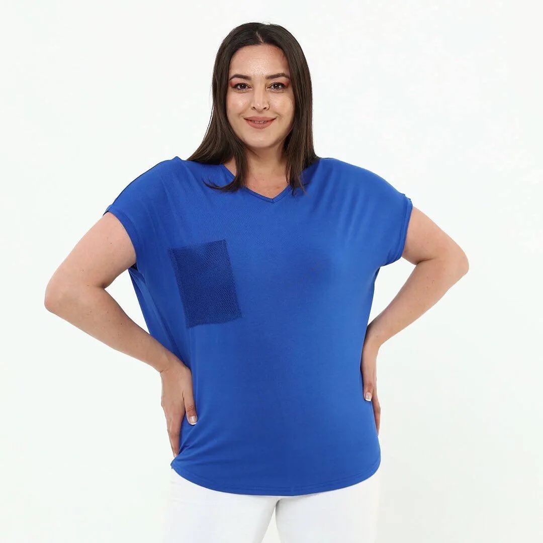 Z PLUS ŽENSKA BLUZA PLAVA 27278