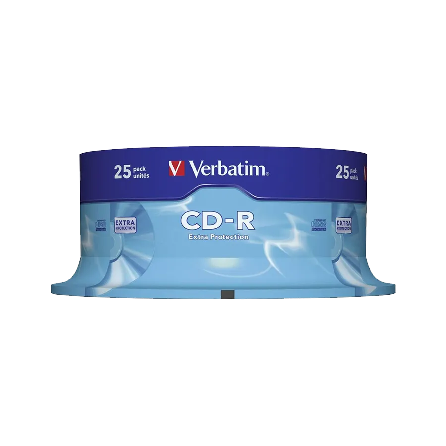 CD-R,VERBATIM, 700 MB,52X,spindle 25 kom EXTRA PRO.,43432