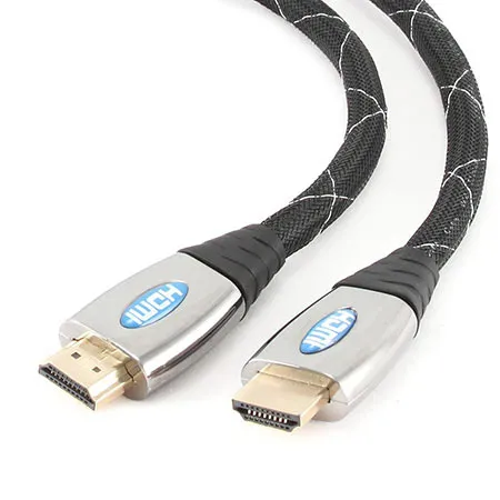 HDMI kabl, v1.4 PREMIUM, M-M 4,5m gold connector, BULK, GEMBIRD CCP-HDMI4-15