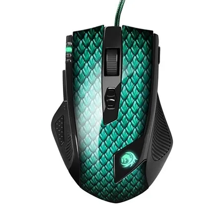 Miš SHARKOON gaming Drakonia Mouse LAS U, laserski, 5000 dpi, 11 buttons, USB